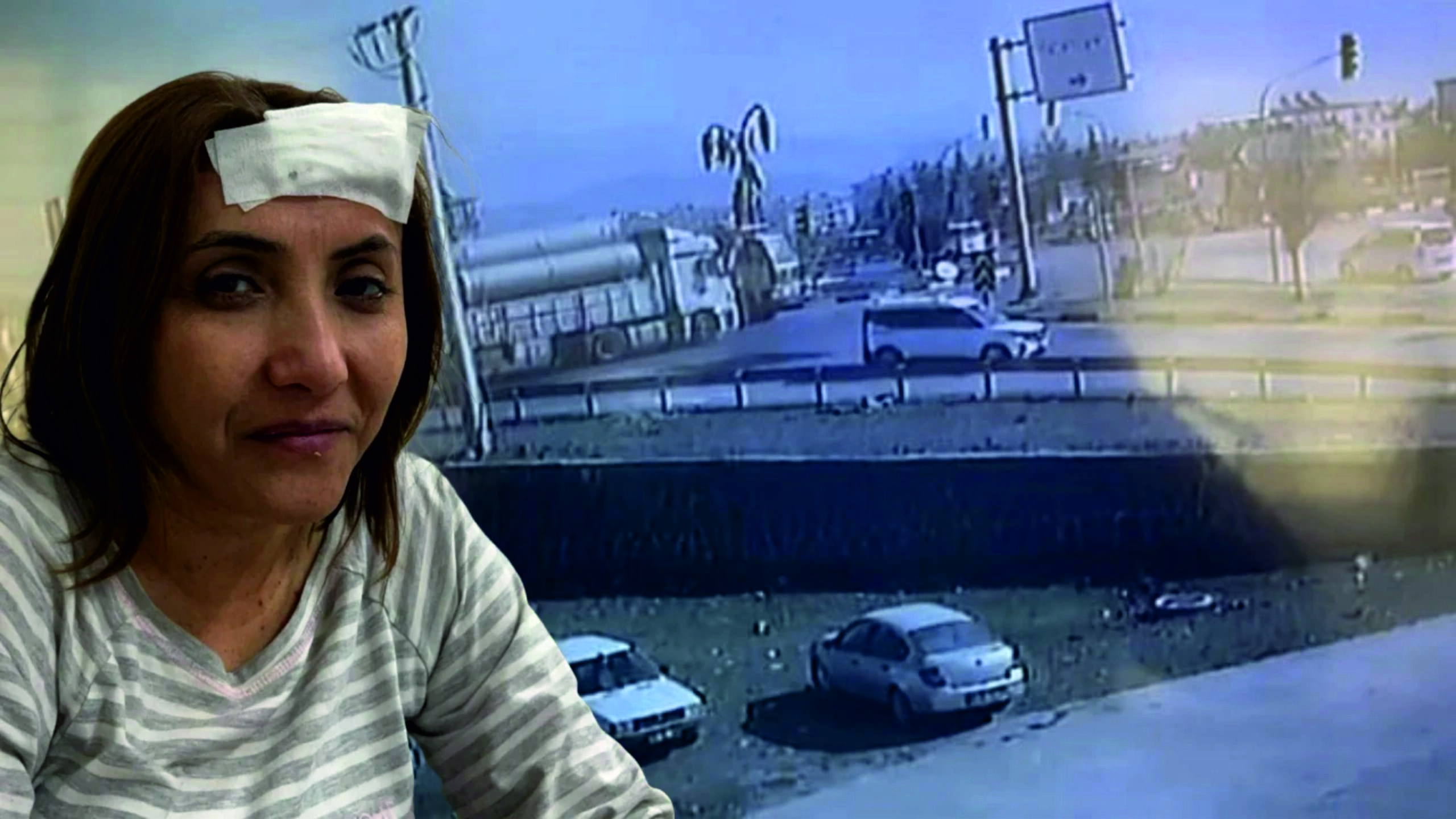 TAŞ ZABITANIN BAŞINA DÜŞTÜ