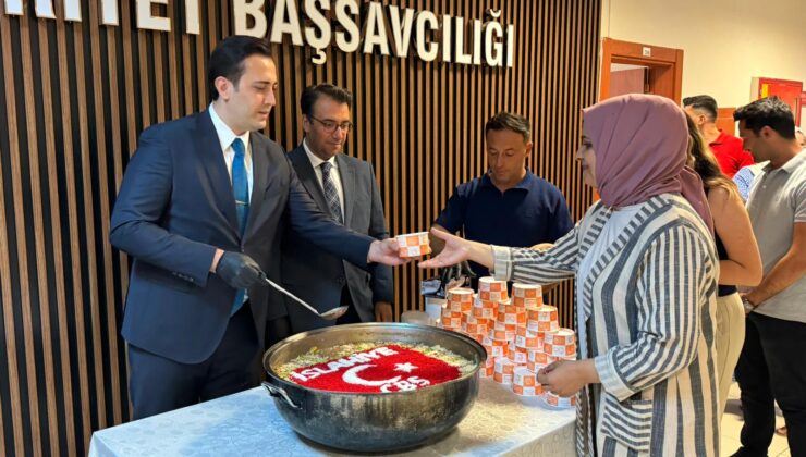 CUMHURİYET BAŞSAVCILIĞINDAN AŞURE ETKİNLİĞİ
