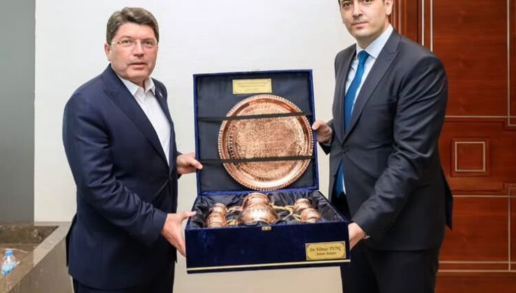BAŞSAVCI ŞAHİN’DEN BAKAN TUNÇ’A YÖRESEL HEDİYE