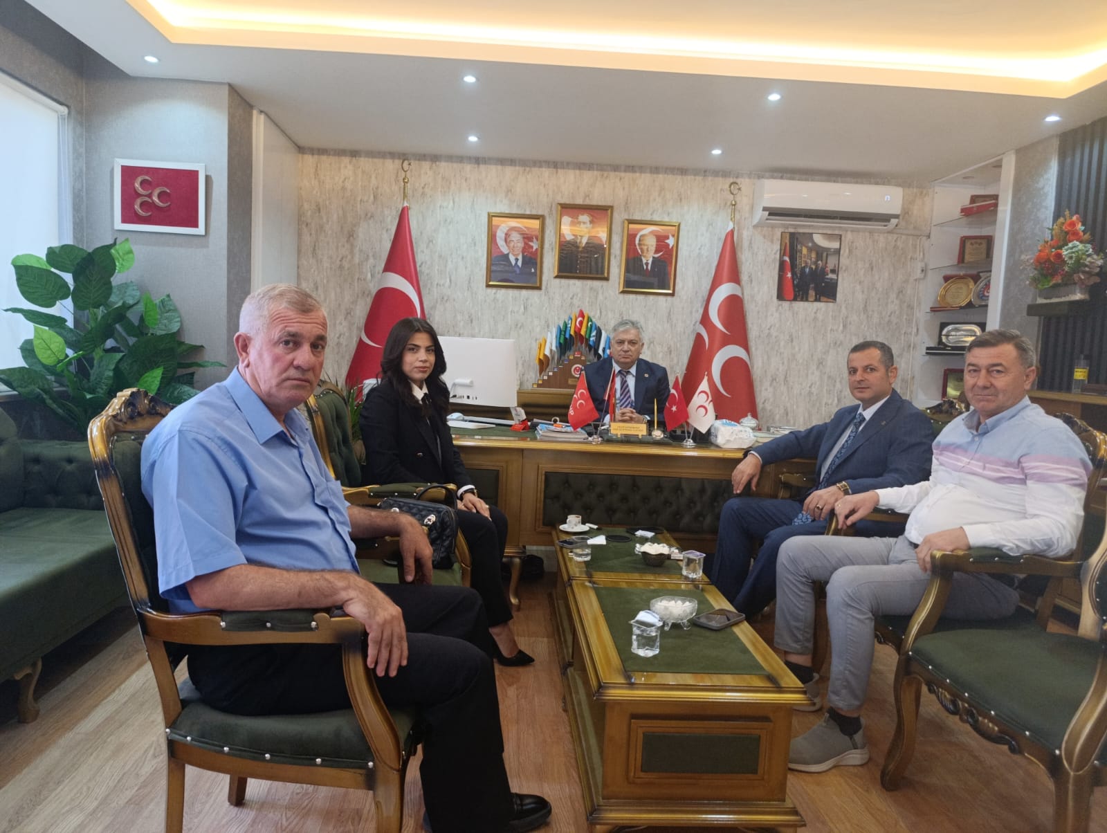 BAŞKANLARDAN, BAŞKAN’A ZİYARET