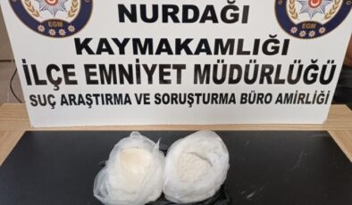 NURDAĞI’NDA UYUŞTURUCU OPERASYONU: 1 GÖZALTI