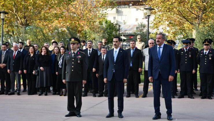 10 KASIM ANMA TÖRENİ DÜZENLENDİ