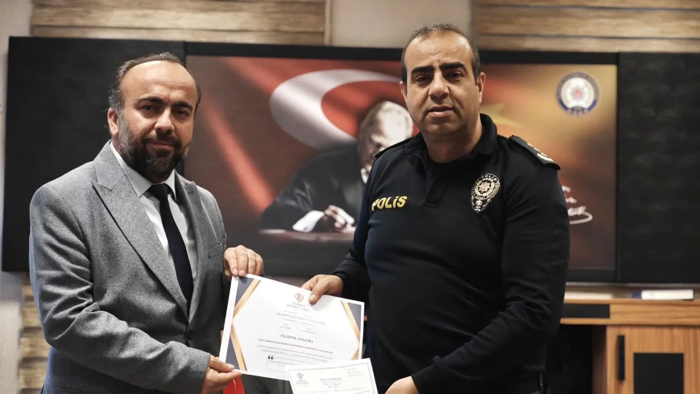 EMNİYETTEN GAZZE’YE ANLAMLI BAĞIŞ