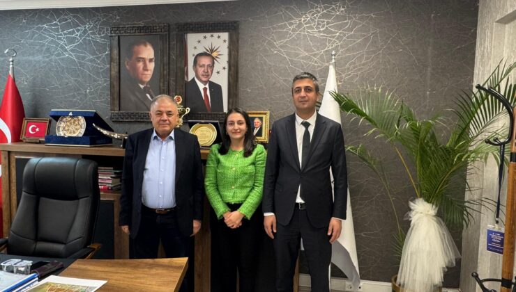 HALKBANK’TAN NURDAĞI BELEDİYE’SİNE ZİYARET