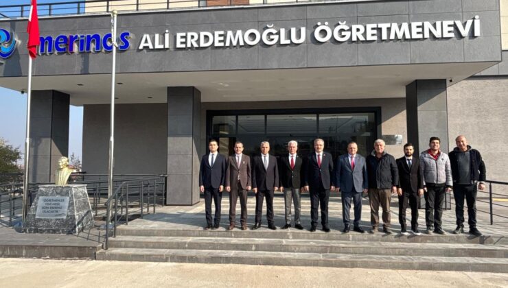 İL MİLLİ EĞİTİM MÜDÜRÜNDEN ÖĞRETMENEVİNDE İNCELEME