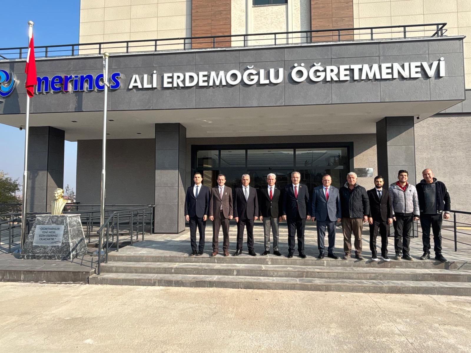 İL MİLLİ EĞİTİM MÜDÜRÜNDEN ÖĞRETMENEVİNDE İNCELEME