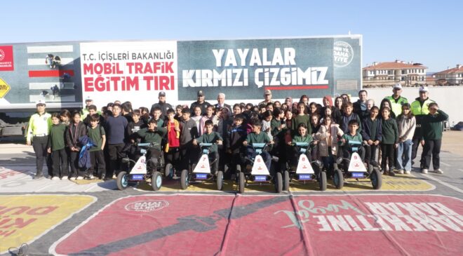 EMNİYETTEN  ÖĞRENCİLERE YÖNELİK TRAFİK EĞİTİM