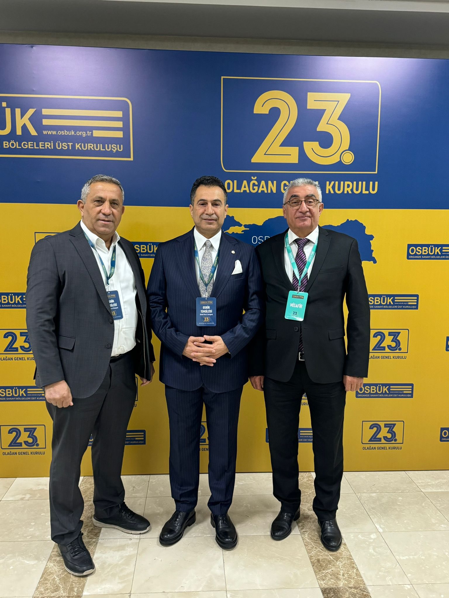 OSBÜK GENEL KURULUNA İSLAHİYE’DEN KATILIM