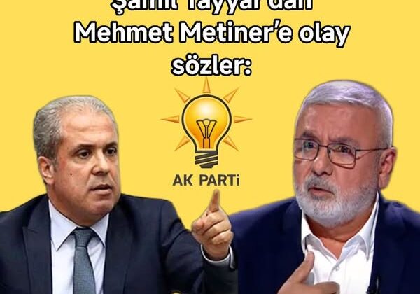 ŞAMİL TAYYAR’DAN MEHMET METİNER’E ANLAMLI SÖZ